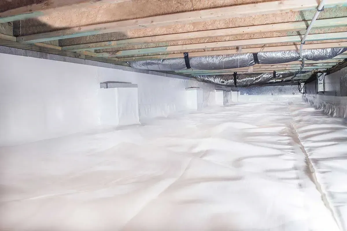 Crawl Space Vapor Barrier for Mold Prevention